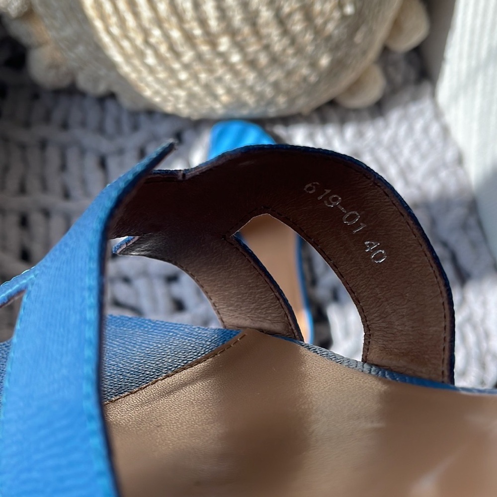 BLUE SANDALS - Picture 4 of 8